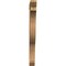 Ekena Millwork Funston Slat Rough Sawn Bracket, Western Red Cedar, 4"W x 34"D x 46"H BKT04X34X46FST06RWR - alternate 3